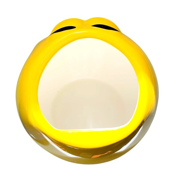 Vintage Yellow  M &M's "Honk If You Love Chocolate "  8 in. Candy or Cookie Jar - Picture 3 of 8